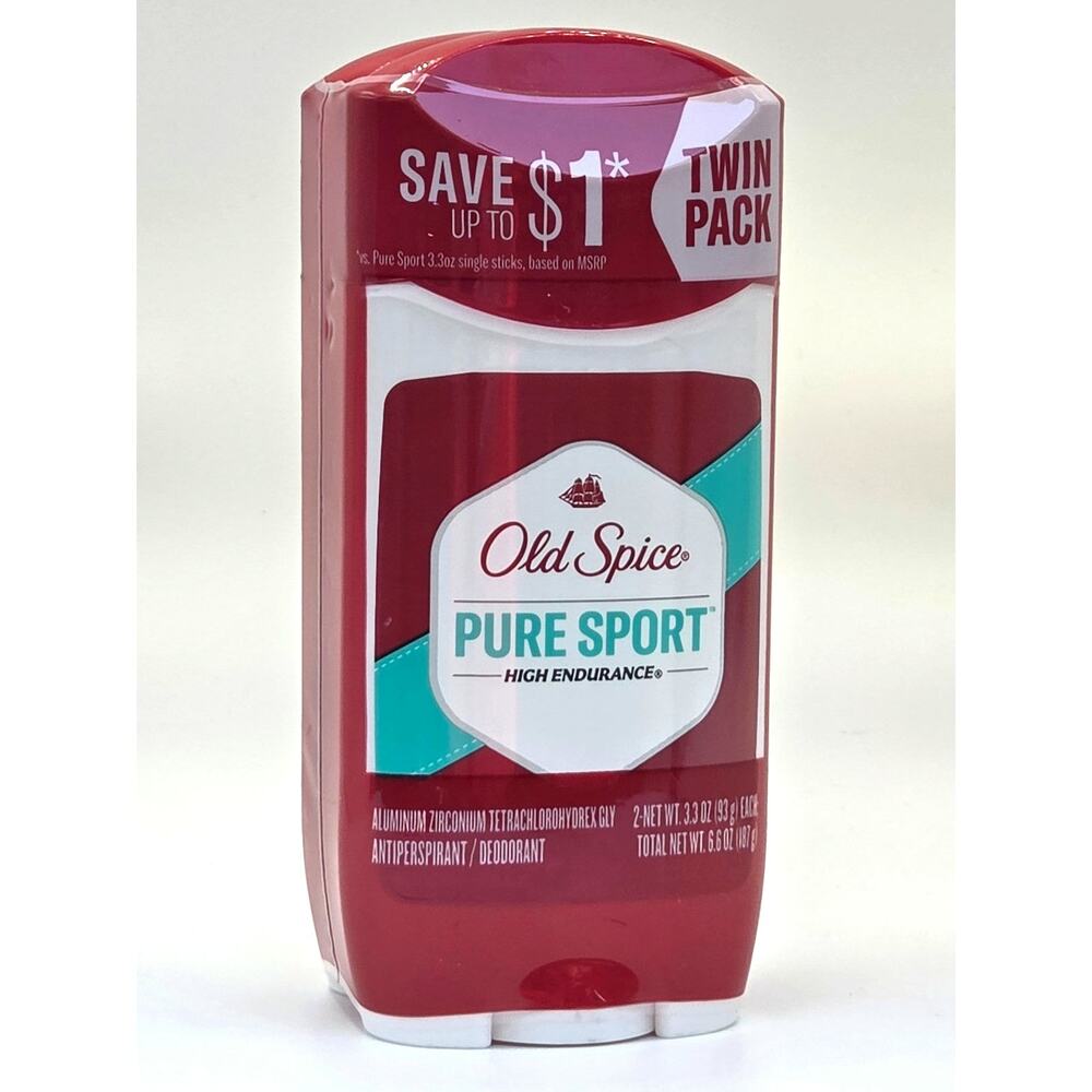 $9 Add-On Old Spice Pure Sport Antiperspirant Twin Pack